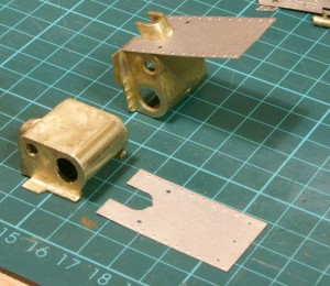 Etched overlays on the castings