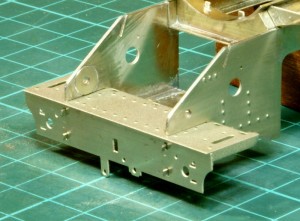 Fitting the front running plate and buffer beam