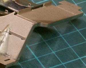 Rolled edge to the running plate