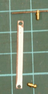 Open up the holes for the handrails
