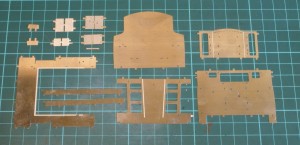 Rear bunker components