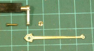 Return crank and eccentric rod