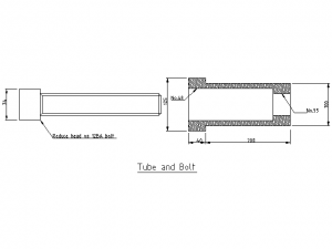 Inner tube for sprung buffer
