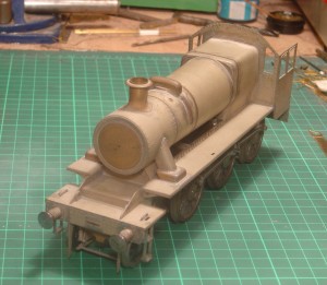 Ivatt 2 wide footplate firebox on the footplate