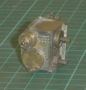 Cylinder showing indentation required to meet fine scale frames