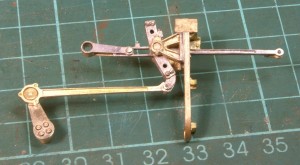 Rotating arm and expansion link