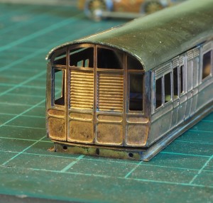First attempt at forming the roof
