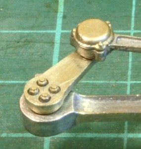 Return crank and radius rod