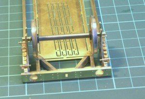 Aligning the wheel bushes