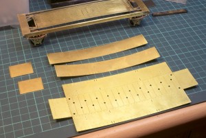 Parts for the centre well.