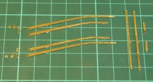 Brake lever components.