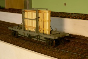 Painting complete and packing cases made.