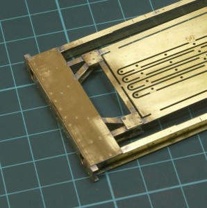 Riveted end plates