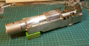 Fitting the boiler and firebox