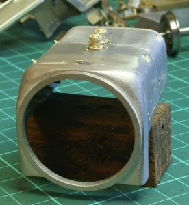 Firebox ready for assembly