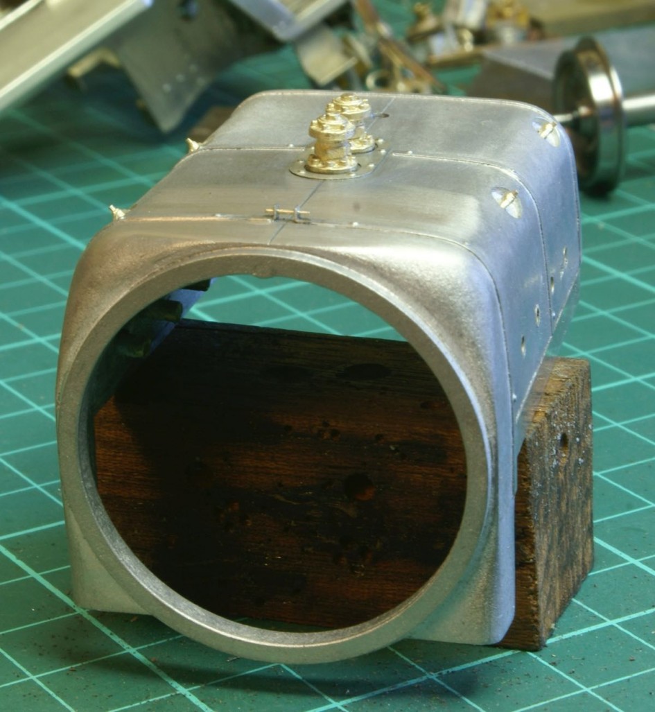 Firebox ready for assembly