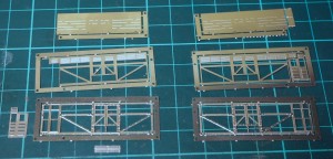 Three layers to build up the sides.