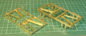 Frame soldered together